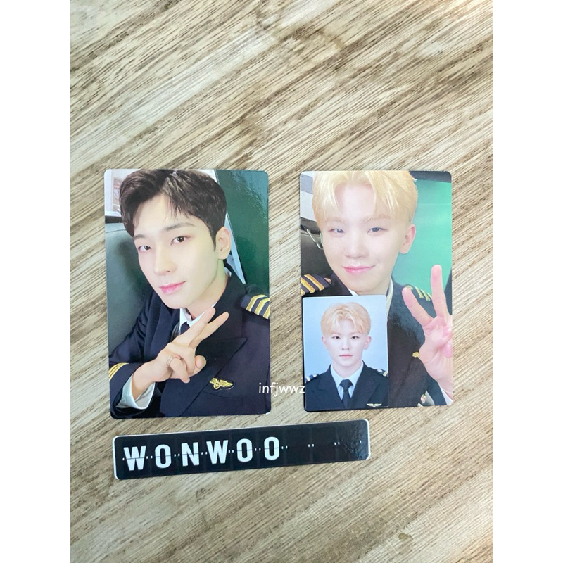 Photocard Membership Seventeen Pilot Wonwoo Woozi