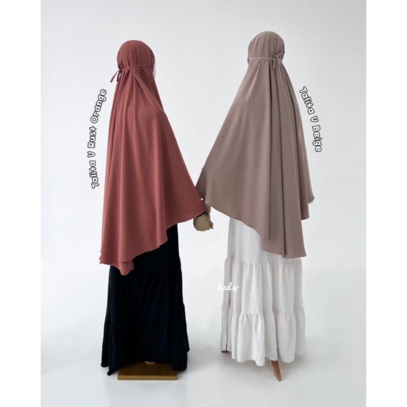 Bergo Talita by Azda/ Bergo tali / Bergo Non pad