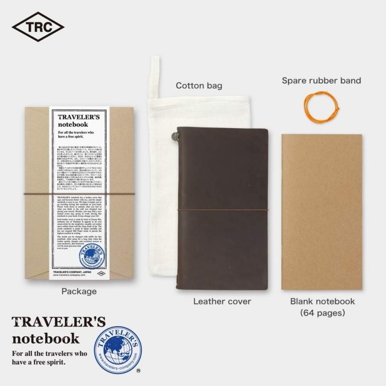 

Traveler's Notebook Reguler Size - 5 Variant Colour