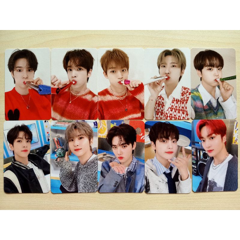 Photocard PC Cravity Streaming Event Party Rock New Wave