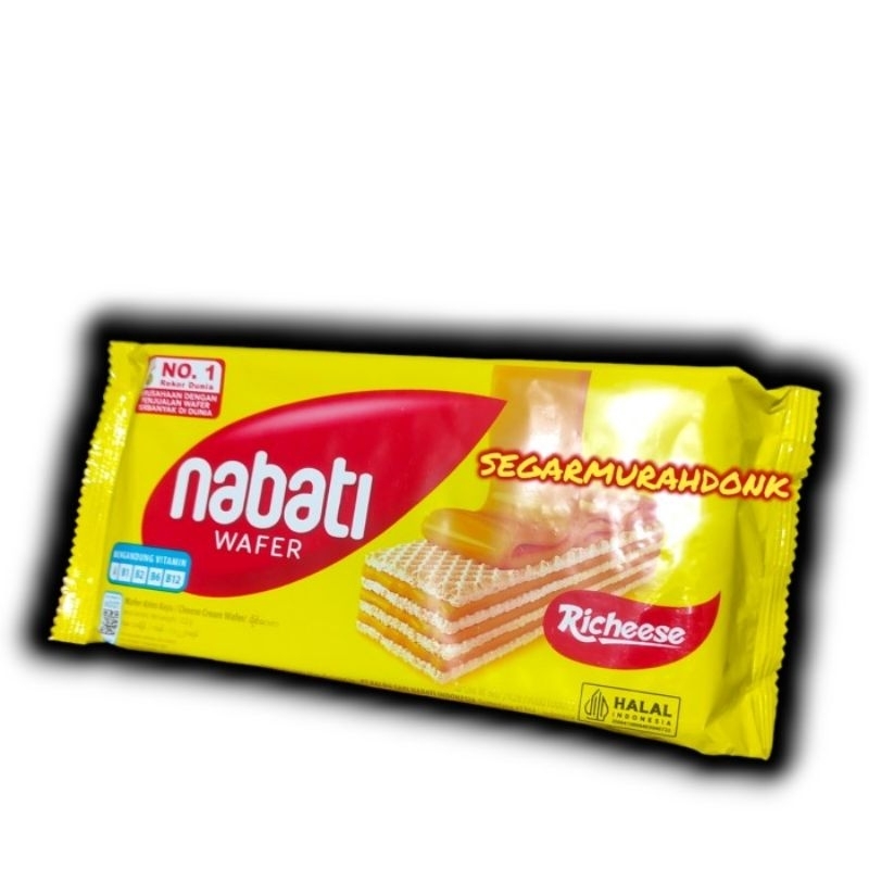 

RICHEESE NABATI CHEESE WAFER 122 gram Rasa KEJU