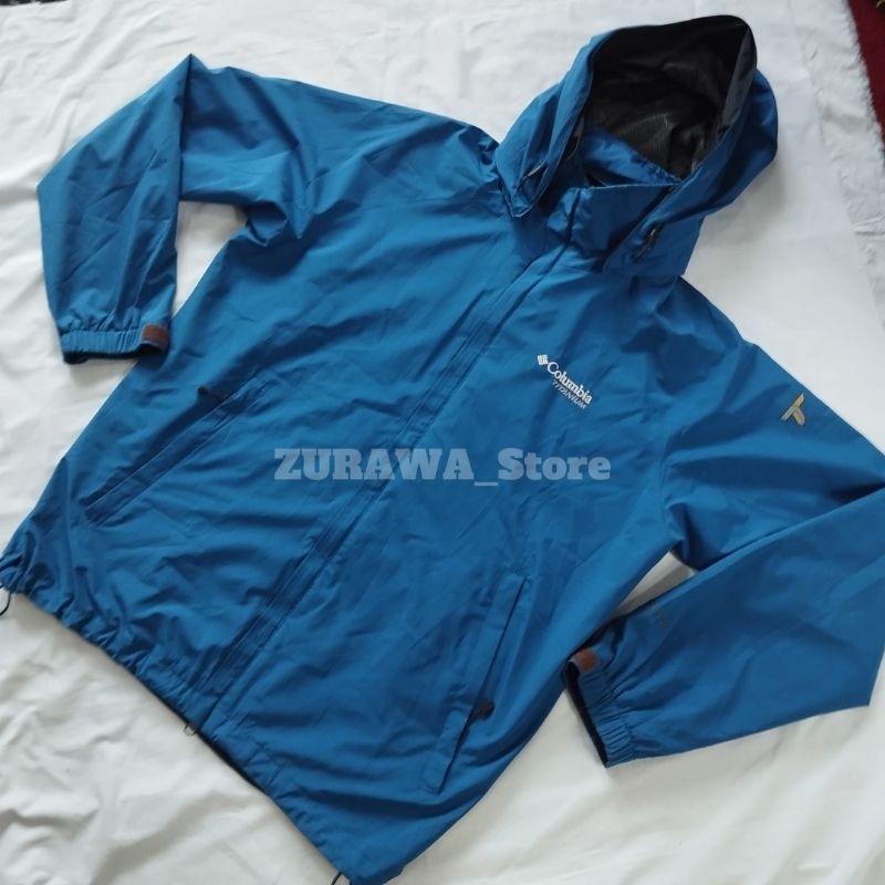 Jacket COLUMBIA Titanium Windstopper Outdoor Gunung Winter Camping Waterproof Original