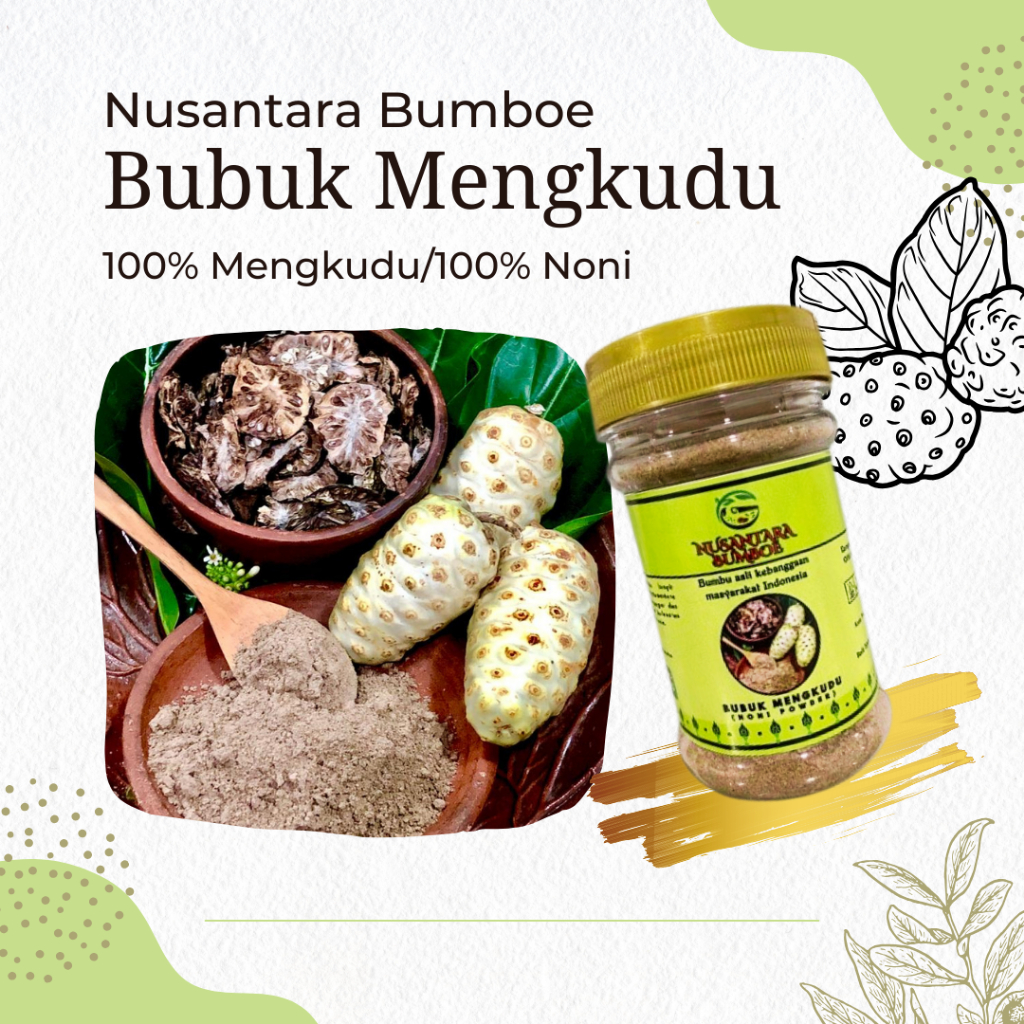 

Nusantara Bumboe - Bubuk Mengkudu 50 gram