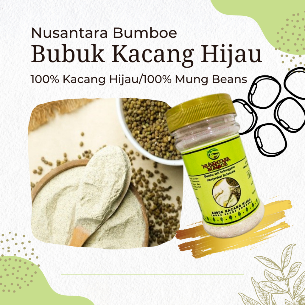 

Nusantara Bumboe - Bubuk Kacang Hijau 100 gram