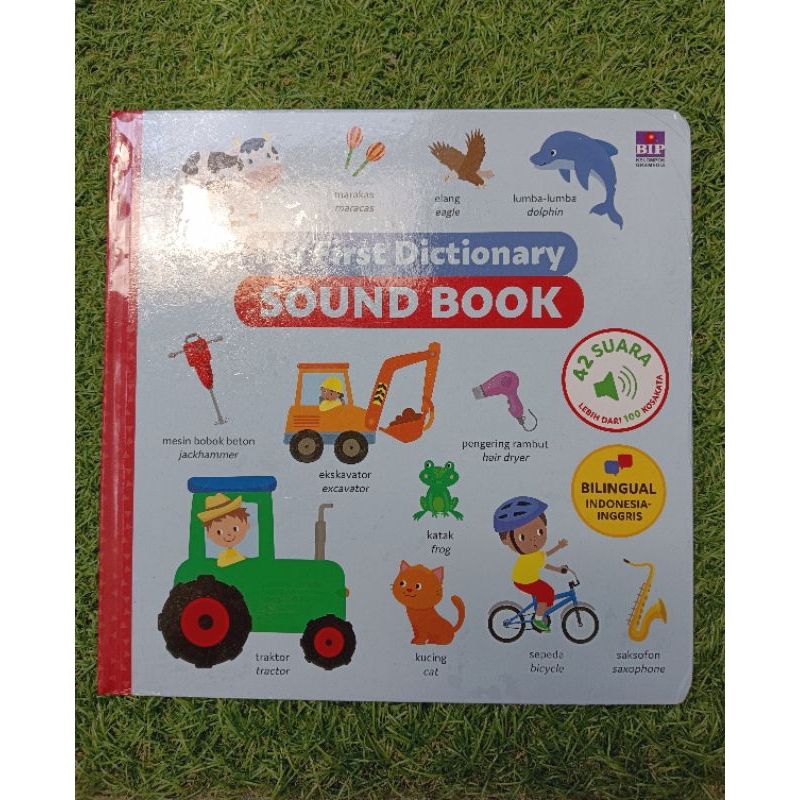 My First Dictionary Sound Book 42 Suara Lebih dari 100 Kosakata Bilingual Inggris Indonesia