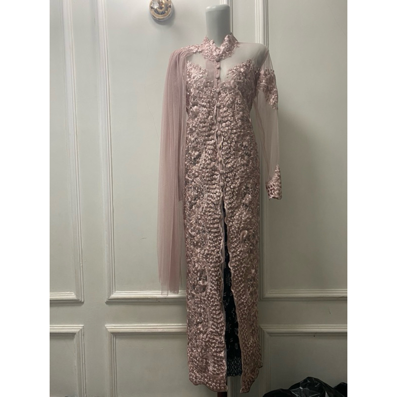 kebaya besan mewah/kebaya ibu hajat/kebaya akad/kebaya sayap pundak