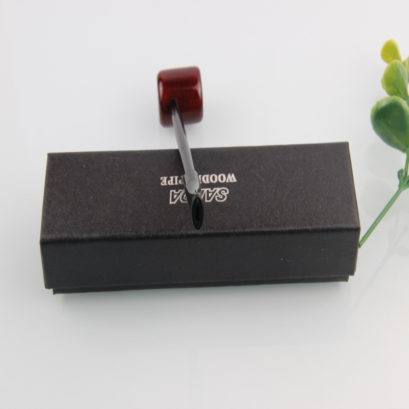 SANDA SD568B WOODEN PIPE CANGKLONG KAYU ASLI PIPA POPEYE MINI KHUSU TMBAKAU