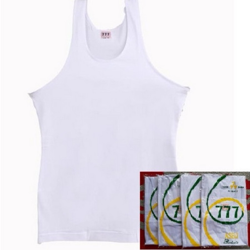 Kaos Singlet Pria 777 / Kaos Dalam Pria 777