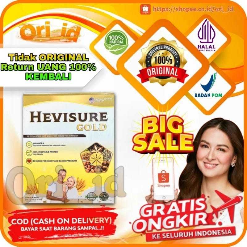 

PROMO!!! HEVISURE GOLD SUSU MILK OBAT DIABETES DAN KENCING MANIS TURUNKAN KADAR GULA