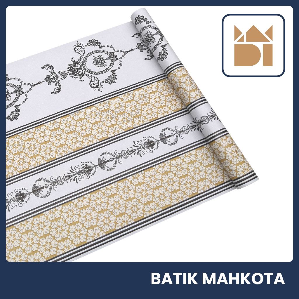 Wallpaper Stiker Motif Batik Mahkota Size 45cm X 8 m