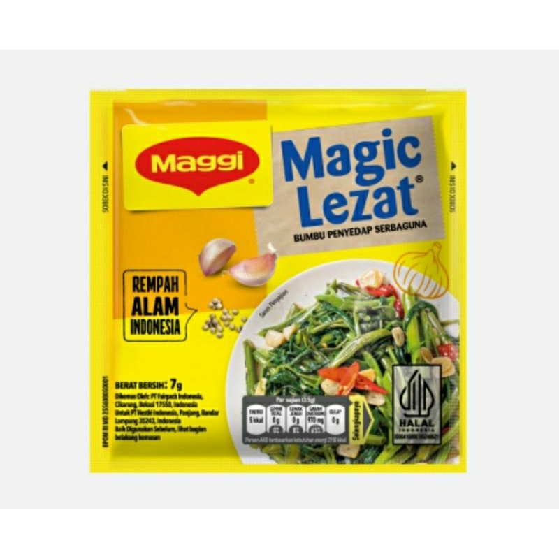 

MAGGI MAGIC LEZAT PENYEDAP RASA (12×7G)