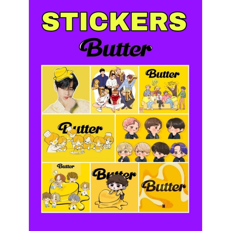 

STICEKR BTS BUTTER