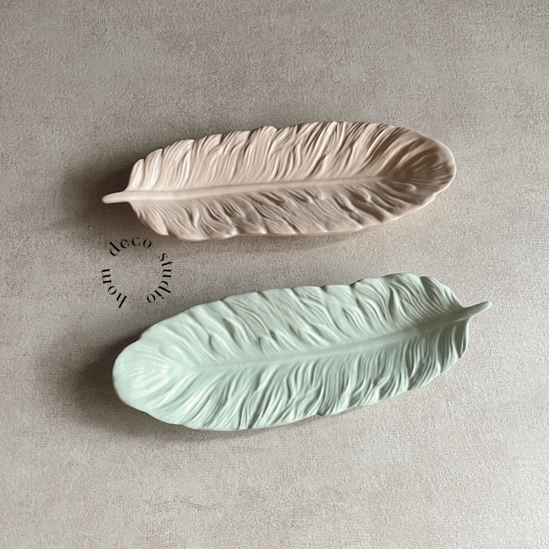 BUY 1 GET 1 Feather Tray / Tray Aesthetic