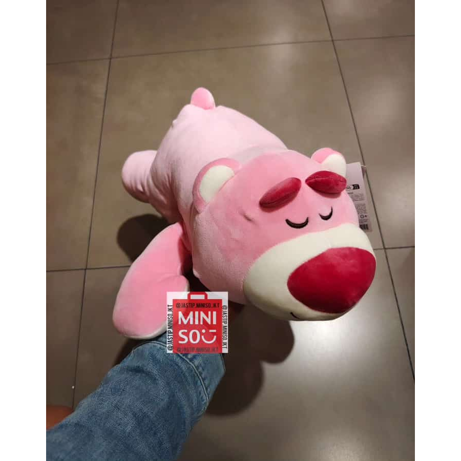 MINISO 🆕 Boneka Plush Lying LOTSO  JUMBO (45cm)