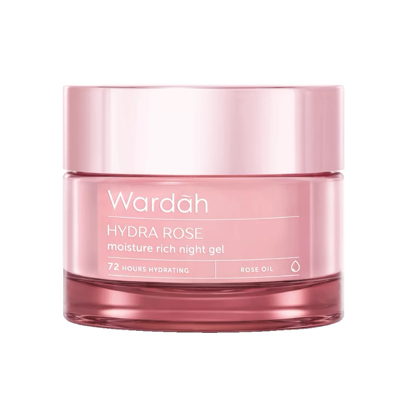 Wardah Hydra Rose Night Gel