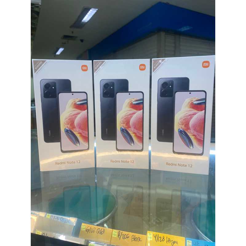 xiaomi redmi note 12 ram 6gb/128gb baru garansi resmi