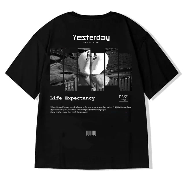 Stc.co Kaos Distro Pria T-Shirt YESTERDAY