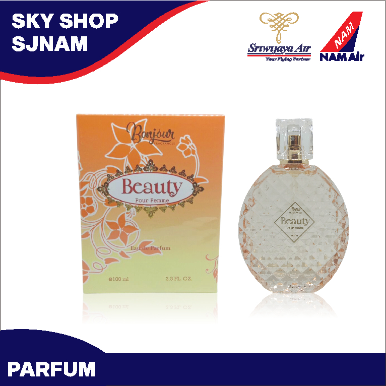 PARFUM BEAUTY/Parfum Wanita Wangi Tahan Lama / Bonjour Beauty Edp 100ml/PARFUM ORIGINAL BONJOUR BEAU