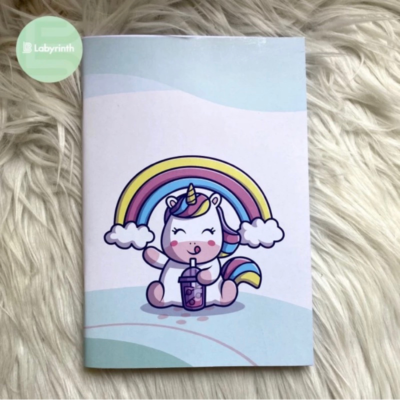 

Unicorn Little Pony Buku Tulis / Notebook A5 LD-805