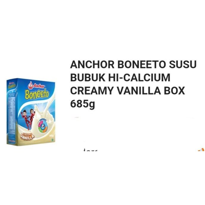 

Anchor Boneeto Yummy Vanilla 685gr