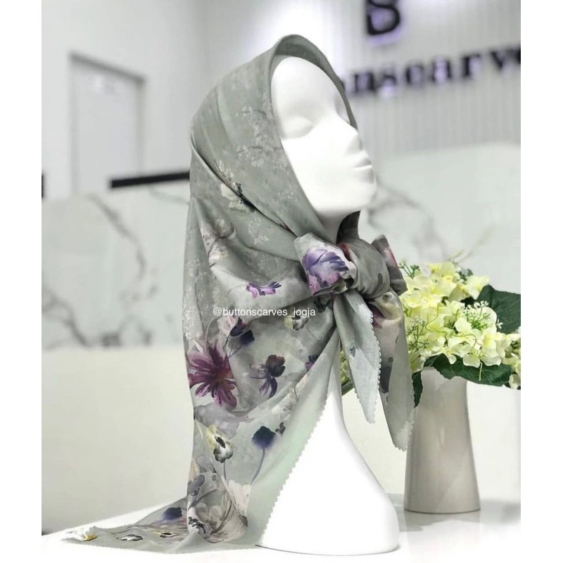 Preloved Buttonscarves fiore