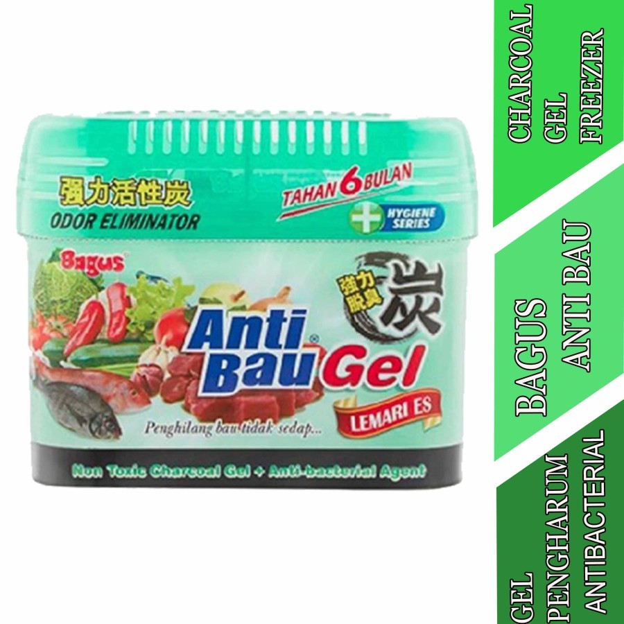 Gel Pengharum Kulkas - Bagus Anti Bau - Pengharum Gel lemari Es - 180gr