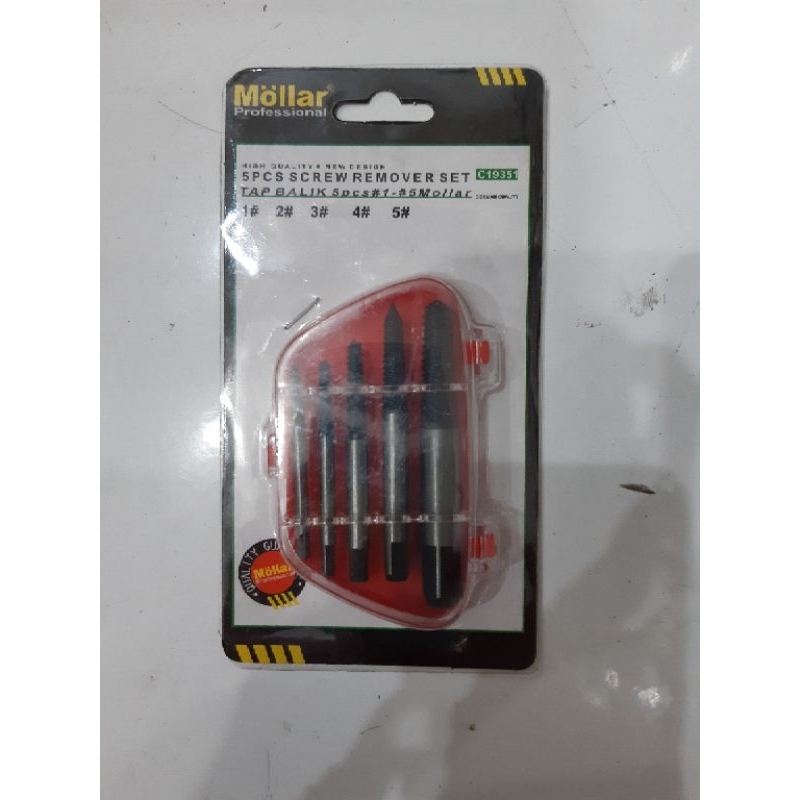 Tap balik,removerscrewset