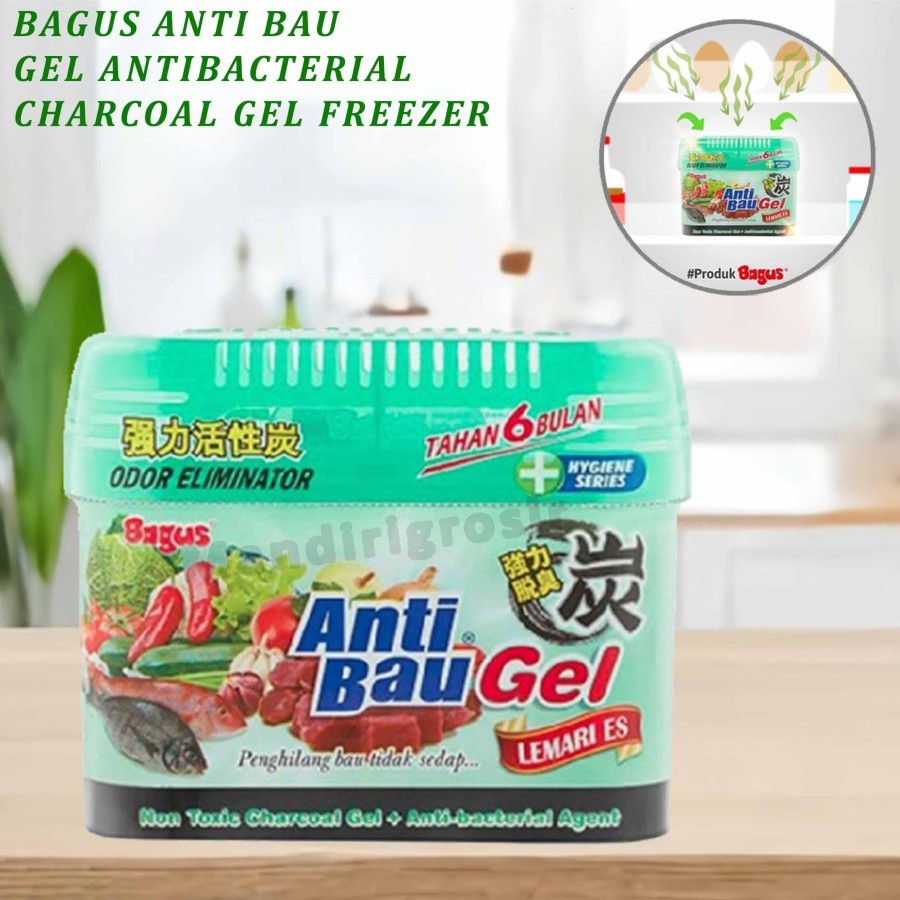 Pengharum Gel lemari Es * Bagus Anti Bau * Gel Pengharum Kulkas * 180gr