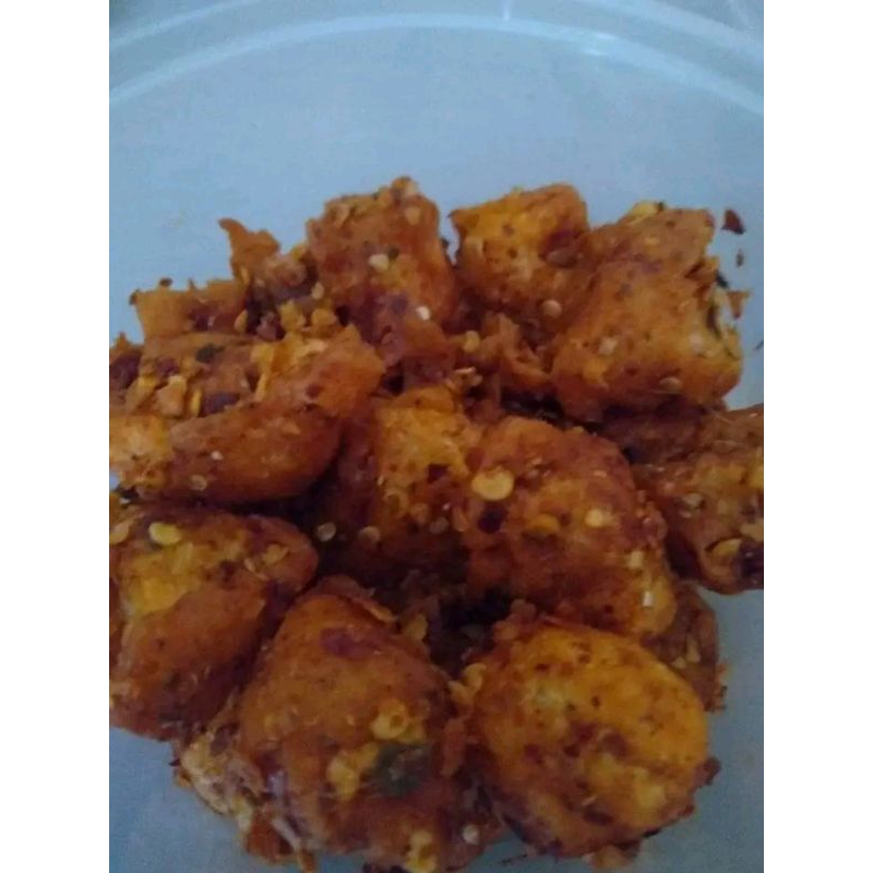 

siomay daun jeruk pedas