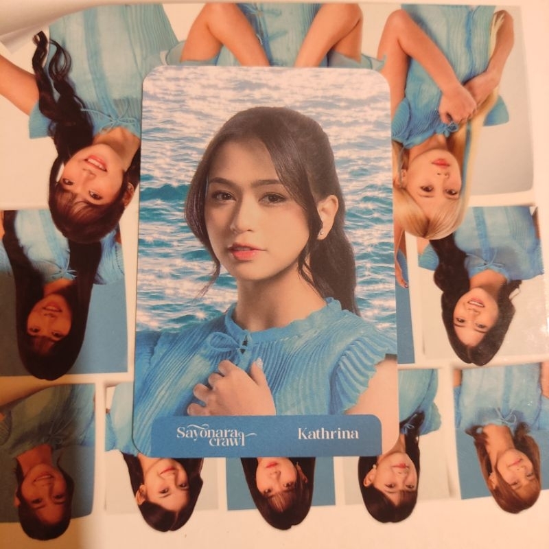 PC Photocard Sayonara Crawl JKT48 Kathrina Kath PC Postcard PP Photopack