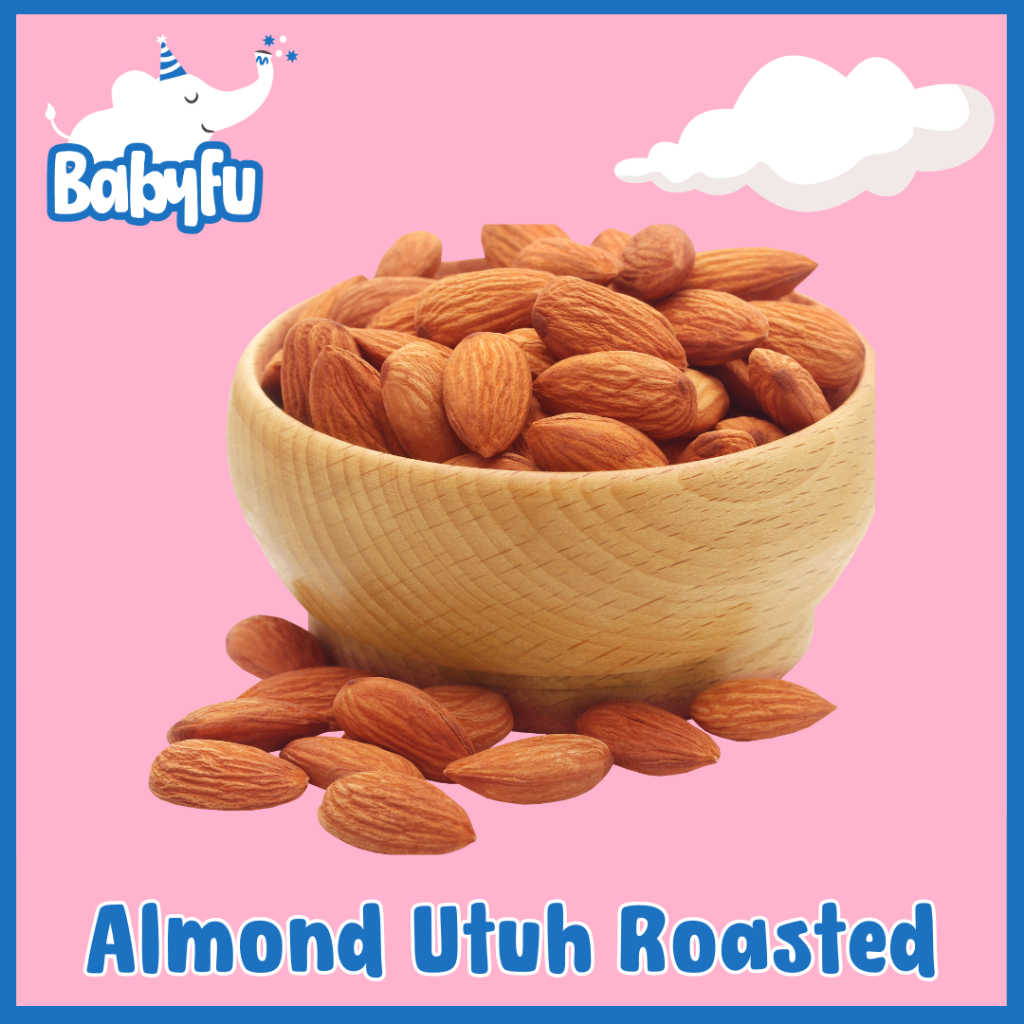 

Roasted ALMOND - Kacang Almon Panggang 1kg Siap Makan