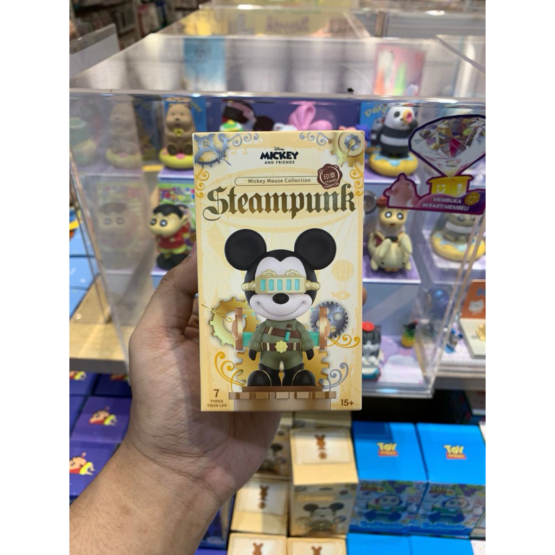 Mickey Mouse Collection Steampunk Stamp Blink Box Miniso