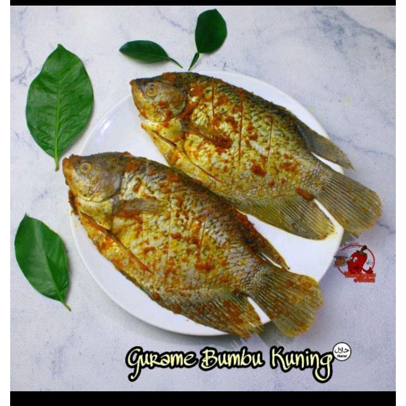 

GURAME BUMBU KUNING ISI 2 FROZEN HOMEMADE HALAL