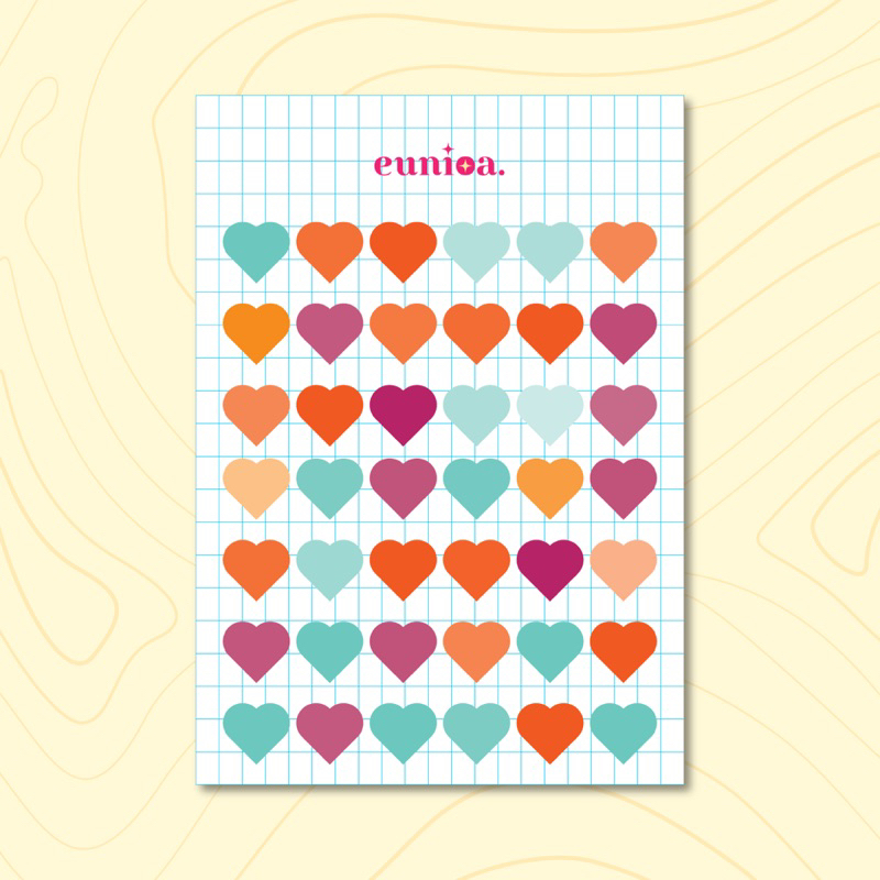 

Basic Loves Sticker Sheet / Stiker Jurnal / Journaling sticker / STIKER