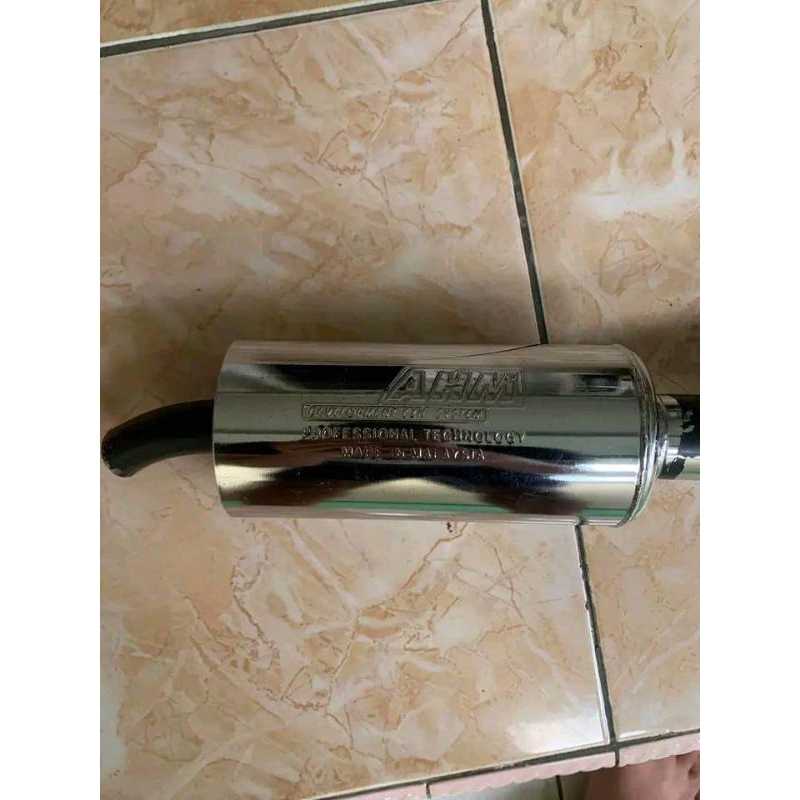 knalpot AHM ORIGINAL MALAYSIA (non ampang hoong) Fizr f1zr Original