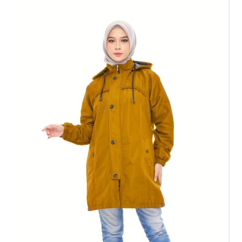Jaket syar'i Jaket muslimah Jaket syari Parka cewek Parka wanita jaket wanita jumbo jaket panjang