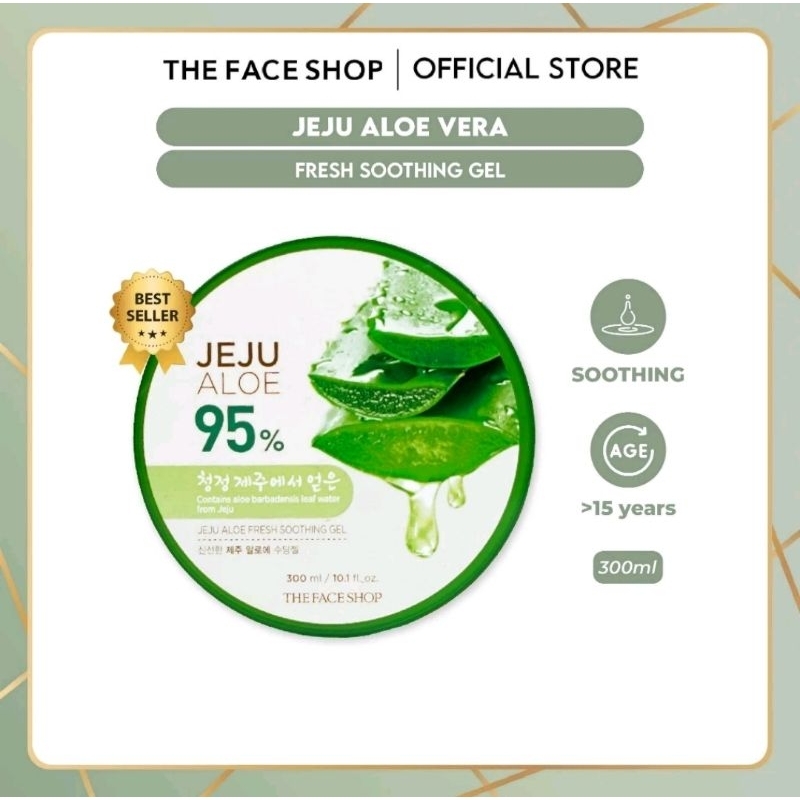 THE FACE SHOP JEJU ALOE 95% ORIGINAL JEJU ALOE VERA FRESH