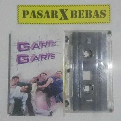 kaset garis garis band - garis garis