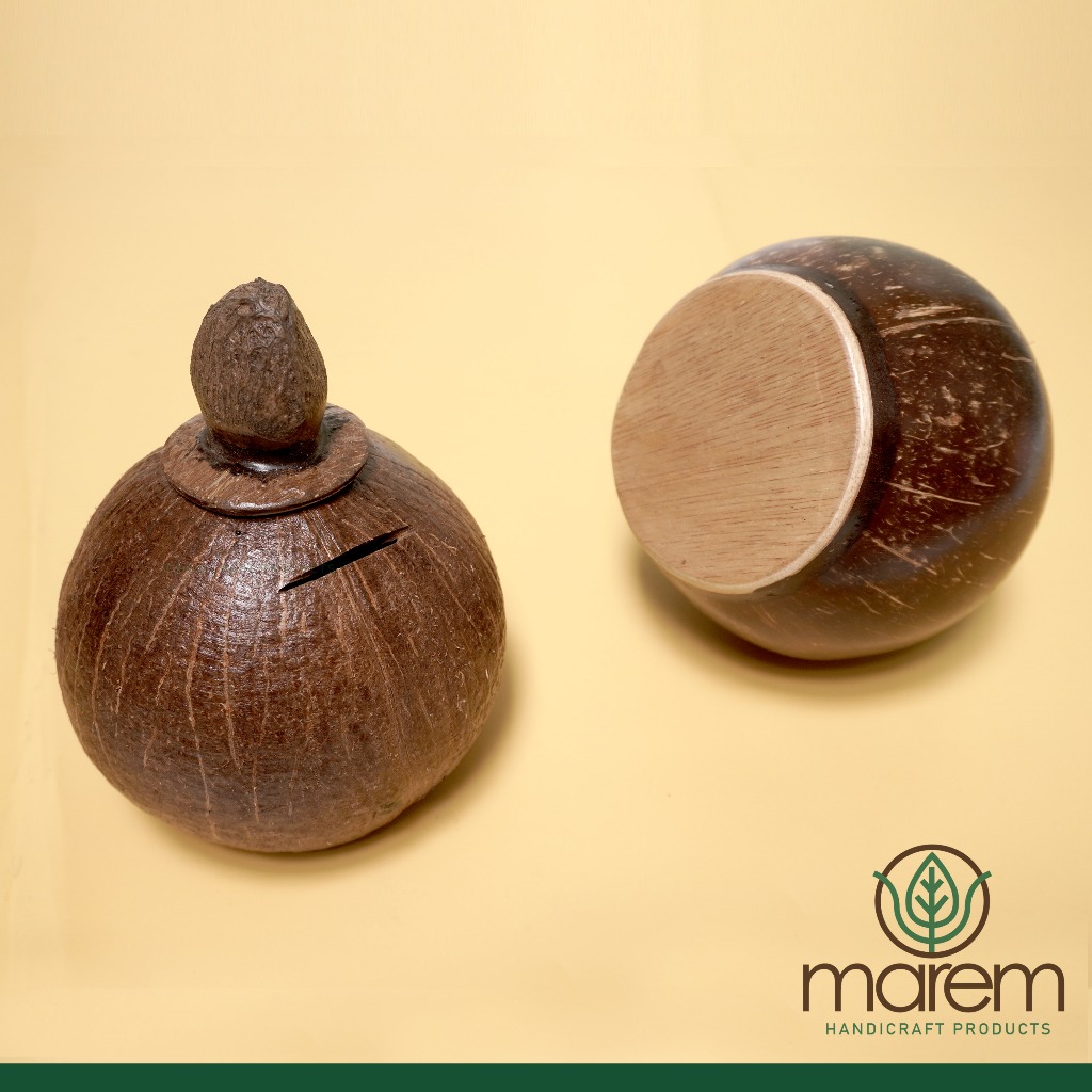 Celengan Batok Kelapa Unik Kerajinan Batok Kelapa