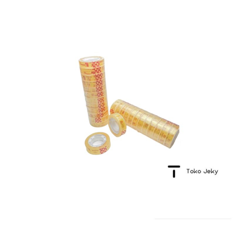 

Isolasi / solasi / solatip Nachi bening 1/2 inch x 25 meter (tebal)