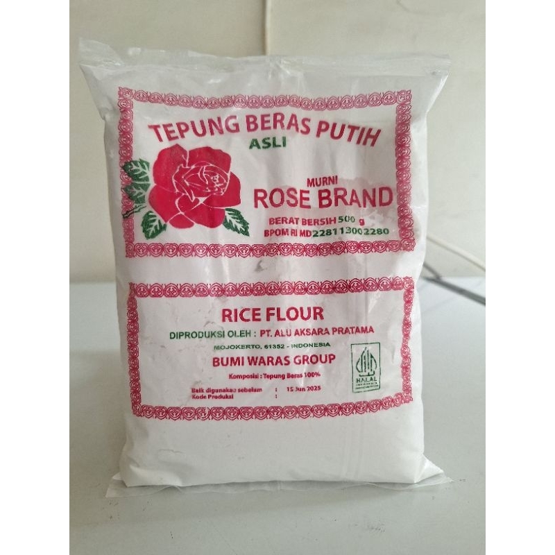 

ROSE BRAND TEPUNG BERAS PUTIH 500G