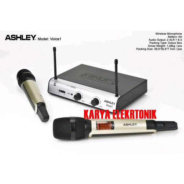 MIC WIRELESS ASHLEY VOICE1 / ASHLEY VOICE-1 ORIGINAL