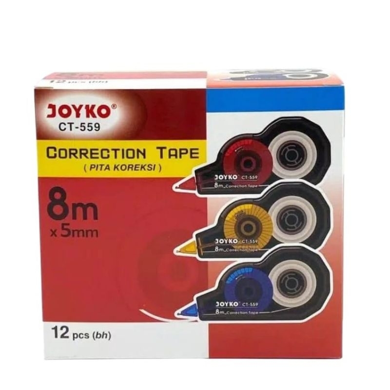 

Joyko-CT-533 Correction Tape / Joyko-CT-559 Correction Tape / Evercoss-EV-259 Correction Tape