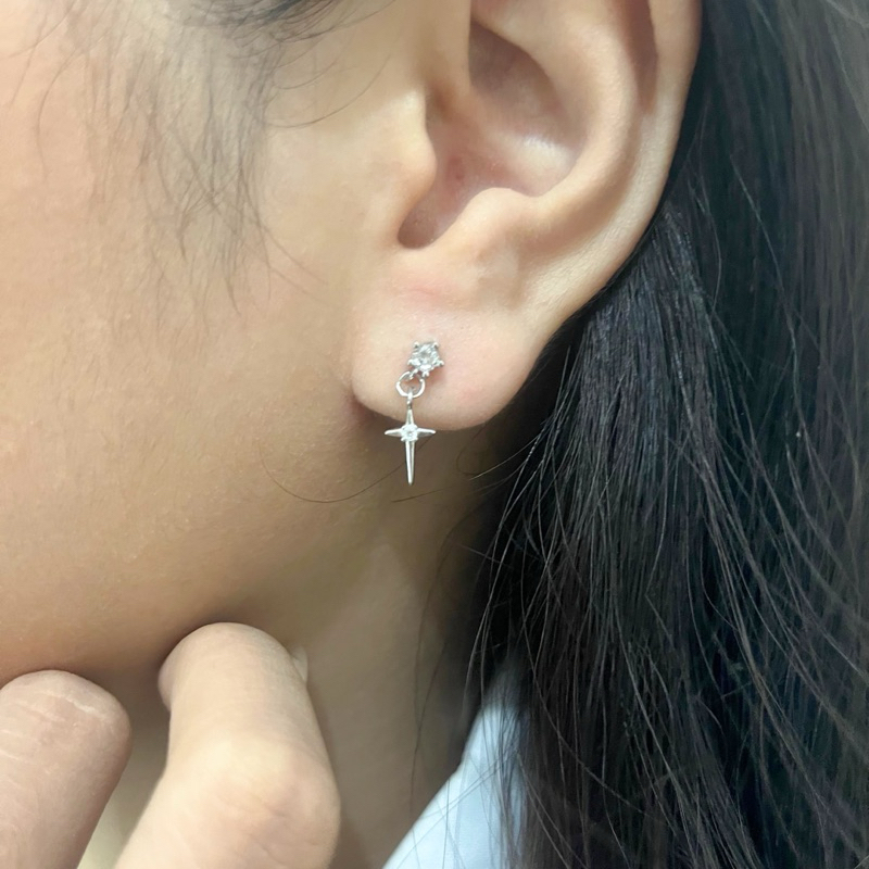 Crozar Earrings | Anting Tusuk | Anting Pria | Anting Wanita | Anting Korea | Anting Titanium | Anti