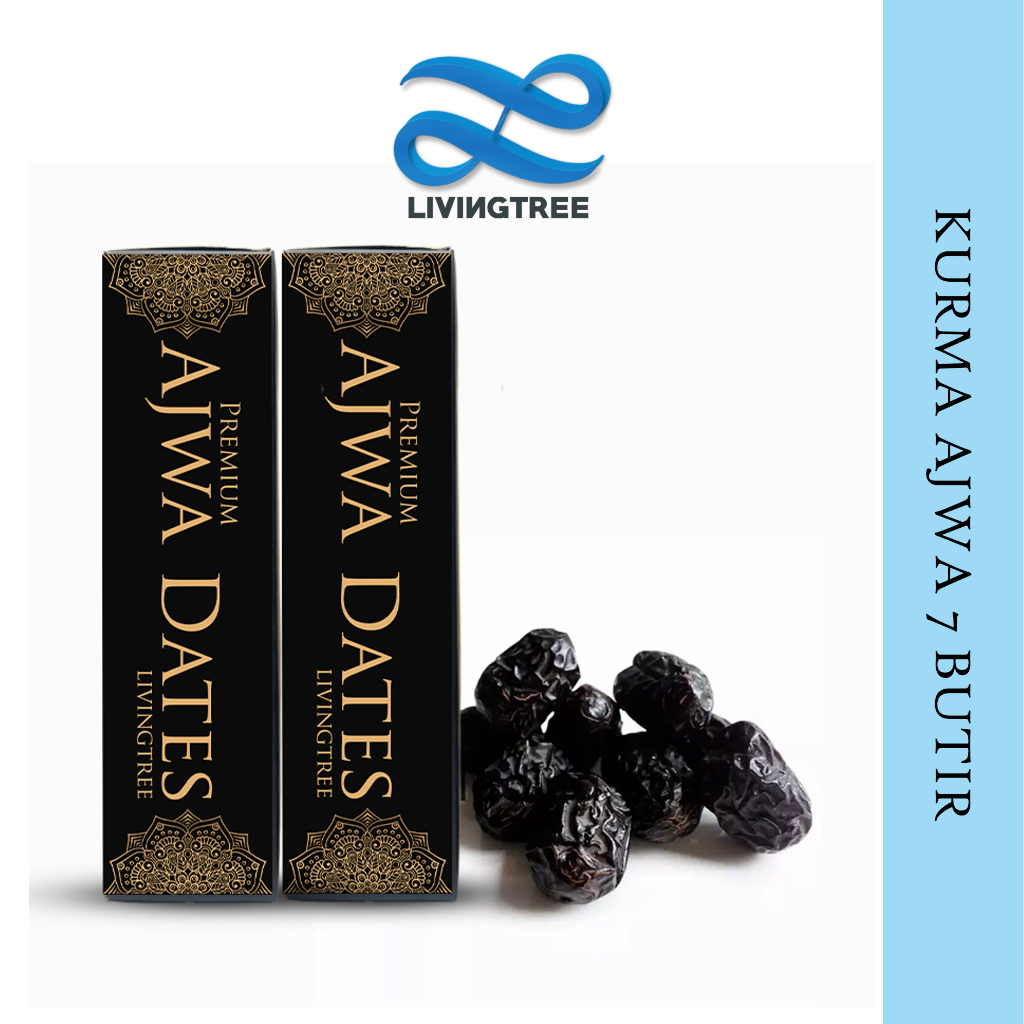 

Kurma Ajwa 7 Butir Asli Al Madinah Original Premium