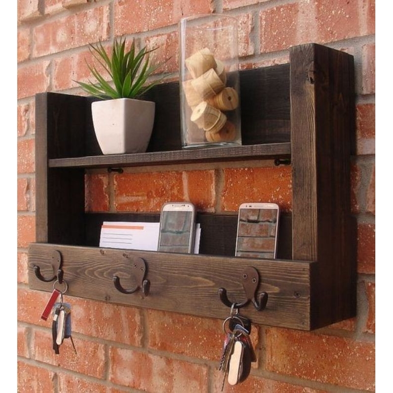 gantungan kunci kayu jati/ rak buku/ gantungan kunci dan rak buku