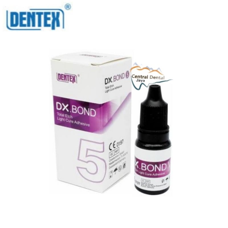 Dental Bonding Dentex DX BOND 5ml / Bonding Resin Composite Dental / Bonding Total Etch Generasi 5 /