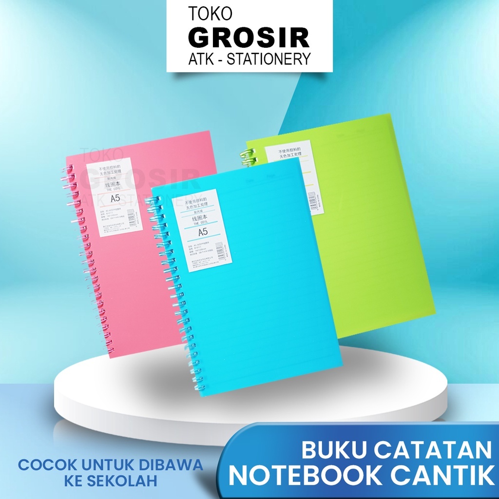 

Buku note/note book SPRING Warna estetik B1011