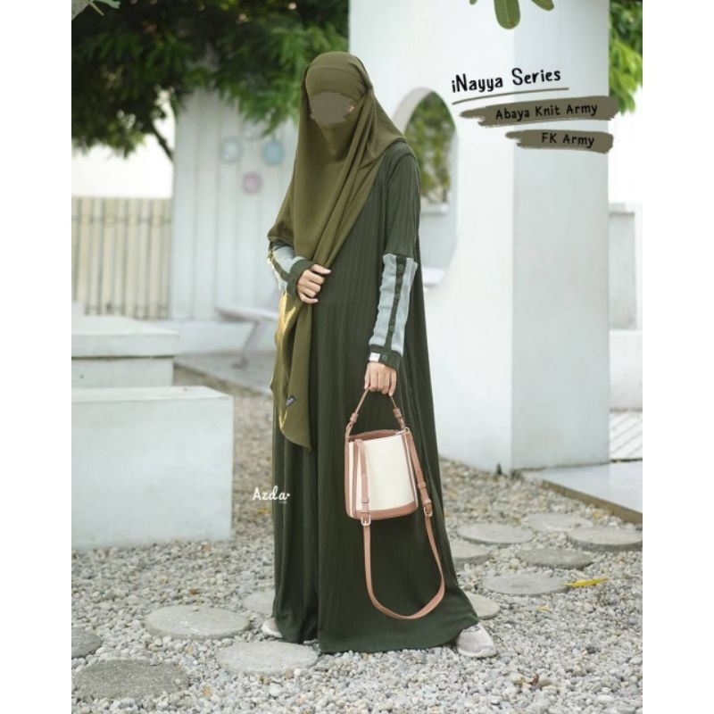 Inayya Abaya Knit Azda