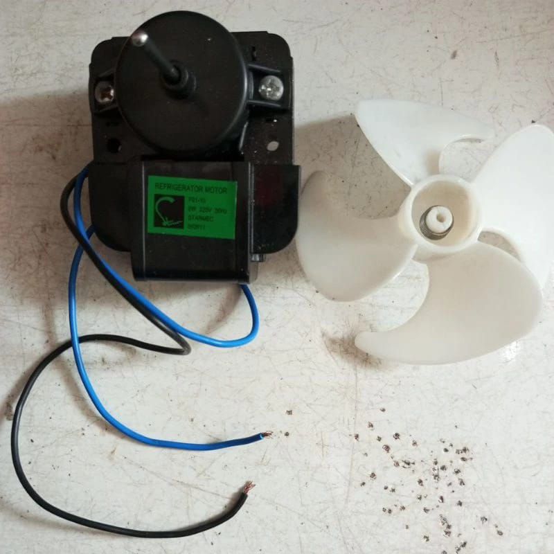 Motor fan kulkas polytron 2 pintu